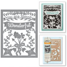 Spellbinders You Are Simply Wonderful Card Creator Die S4-562