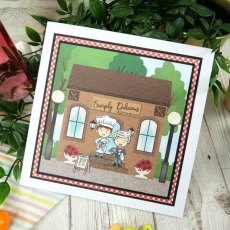 Hunkydory For the Love of Stamps - Happy Town - Chef