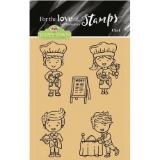 Hunkydory For the Love of Stamps - Happy Town - Chef