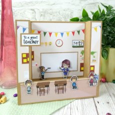 Hunkydory For the Love of Stamps - Happy Town - Teacher