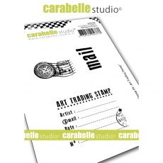 Carabelle Studio - Cling Stamp A7 : My Stamp #4 : Art Trading Stamp SA70165