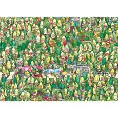 Gibsons Avocado Park 1000 Piece Jigsaw Puzzle Design By Jelly Armchair G7203