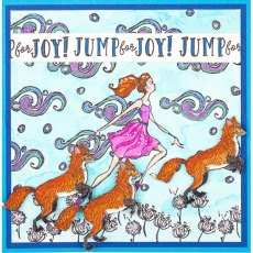 Spellbinders Jane Davenport Fairytale Fox Clear Stamp JDS-052