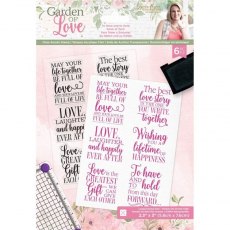 Sara Signature - Garden of Love - Acrylic Stamp - To Have and to Hold