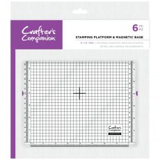Crafter's Companion Stamping Platform & Magnetic Base 8" x 8"