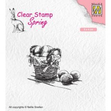 Nellie Snellen Easter Eggs Stamp SPCS012