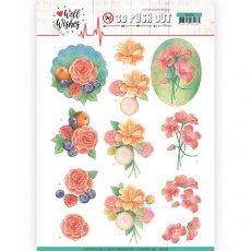 Jeanine's Art - Well Wishes - Set of 4 Pushouts