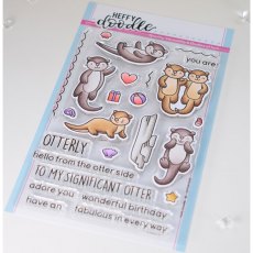 Heffy Doodle Stamp - Otter Side HFD0236