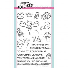 Heffy Doodle Stamp - Big Bug Hugs HFD110