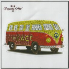 Craft Buddy Peace Camper Van Crystal Art Motifs (With Tools) 4 for £9.99