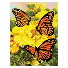 Royal & Langnickel Painting By Numbers Majestic Monarchs Butterflies A4 Art Kit