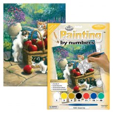 Royal & Langnickel Painting By Numbers Bumper Crop Cats A4 Art Kit