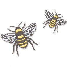 Sizzix Thinlits Die - Bee by Lisa Jones 663852
