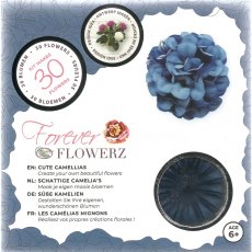 Craft Buddy Forever Flowerz Cute Camellias - Sapphire FF01SP - Makes 30 Flowers