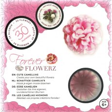 Craft Buddy Forever Flowerz Cute Camellias - Pink FF01PK - Makes 30 Flowers