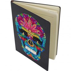 Craft Buddy Skull Crystal Art Notebook Kit CANJ-4
