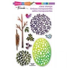 Stampendous Tree Parts Clear Stamp Set