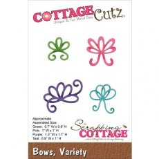 Cottage Cutz Die Bows, Variety