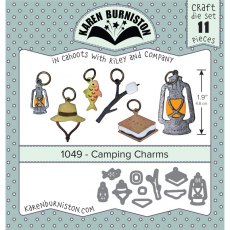 Karen Burniston Camping Charms Pop-Up Die 1049