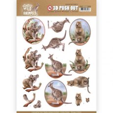 Amy Design - Wild Animals Outback 3D Pushouts Set Of 4