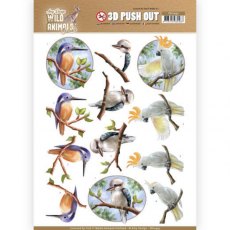 Amy Design - Wild Animals Outback 3D Pushouts Set Of 4