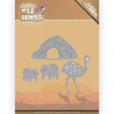 Amy Design - Wild Animals Outback - Emu and Wombat Dies