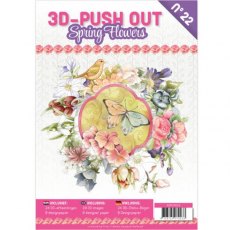 3D Pushout Book 22 - Spring Flowers