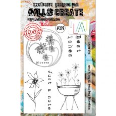 Aall & Create A5 Stamps #329 - Best Wishes