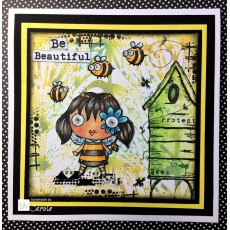 Aall & Create A5 Stamps #330 - Honeybee