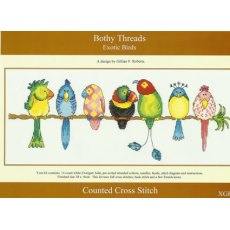 Bothy Threads Exotic Birds Counted Cross Stitch Kit