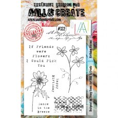 Aall & Create A5 Stamps #332 - Birthday Blooms