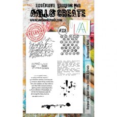 Aall & Create A6 Stamp #338 - Background Noise