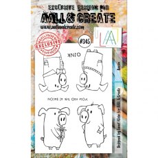 Aall & Create A6 Stamp #345 - Bacon