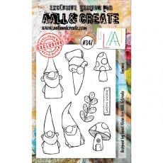 Aall & Create A6 Stamp #347 - Gnomes