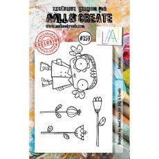 Aall & Create A7 Stamp #359 - Raincoat