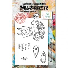 Aall & Create A7 Stamp #360 - Wish