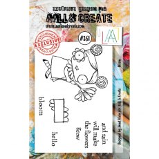 Aall & Create A7 Stamp #361 - Bloom