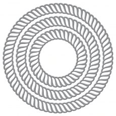 Spellbinders Elegant Twist Circles Die by Becca Feeken S4-1048