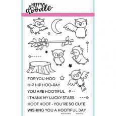 Heffy Doodle Stamp - Hootiful HFD0077