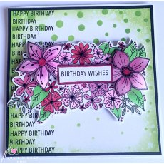 Julie Hickey Designs - Bursting with Flowers Stamp Set