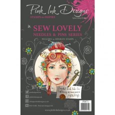 Pink Ink Designs Sew Lovely A5 Clear Stamp