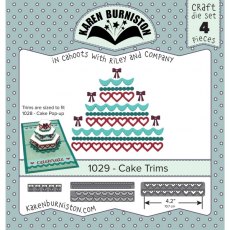 Karen Burniston Die Set - Cake Trims 1029