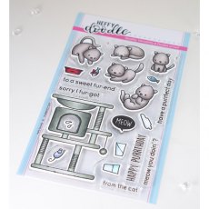 Heffy Doodle Stamp - Purrfect Day HFD0221