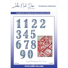 John Next Door Chrsitmas Dies - Advent Numbers JND148