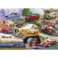 Gibsons Iconic Engines 1000 Piece Jigsaw Puzzle G6293