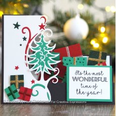 Creative Expressions Paper Cuts Edger O Christmas Tree Craft Die