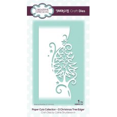 Creative Expressions Paper Cuts Edger O Christmas Tree Craft Die