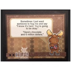 Riley & Co Funny Bones - 6 Million Dollars Stamp RWD-564