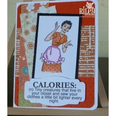 Riley & Co Funny Bones - Calories Stamp RWD-367