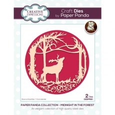 Creative Expressions Paper Panda Midnight In The Forest Craft Die